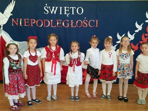 Pokaz Mody Patriotycznej w Przedszkolu