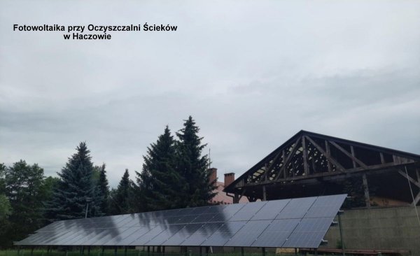 Fotowoltaika przy oczyszczalni ścieków w Haczowie.jpg