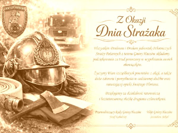 4 maja 2026 - Międzynarodowy Dzień Strażaka