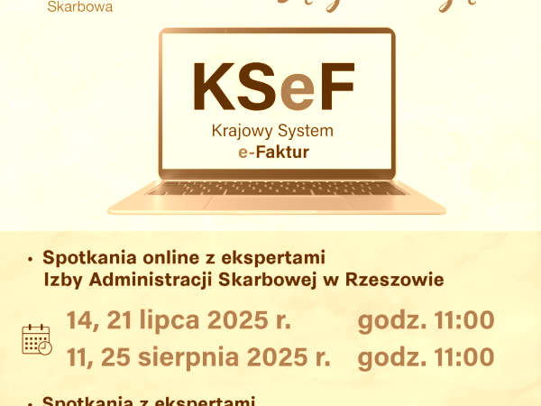 Krajowy System e-Faktur - spotkania informacyjne