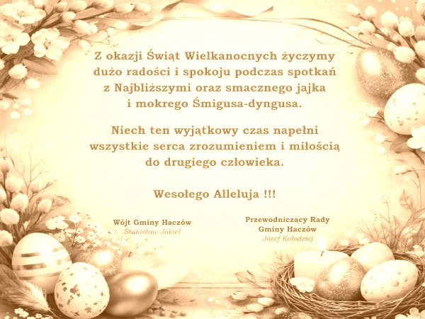 Wesołych Świąt - Wielkanoc 2026