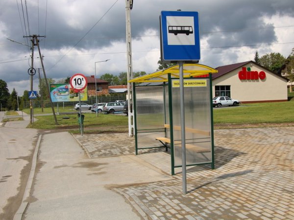 Inwestycje gminy Haczów 2025 – Wiaty przystankowe