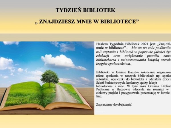 Tydzień bibliotek