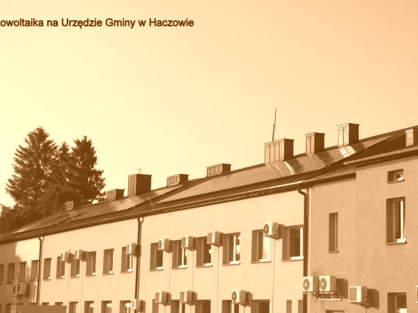 Budowa instalacji fotowoltaicznych w Gminie Haczów