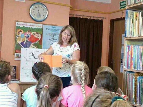 Tydzień Czytania Dzieciom w bibliotece w Jabłonicy Polskiej