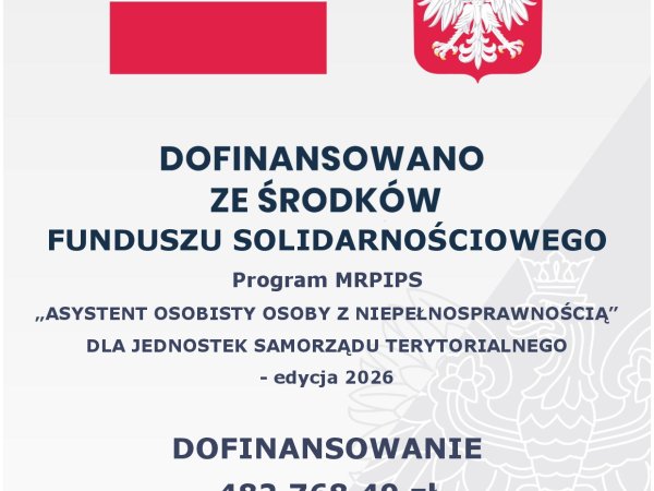 ASYSTENT OSOBISTY OSOBY Z NIEPEŁNOSPRAWNOŚCIĄ