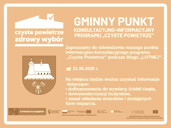 Czyste Powietrze - konsultacje podczas biegu "LOTNEJ..."