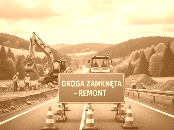 Zamknięcie drogi powiatowej Haczów - Wróblik Szl.