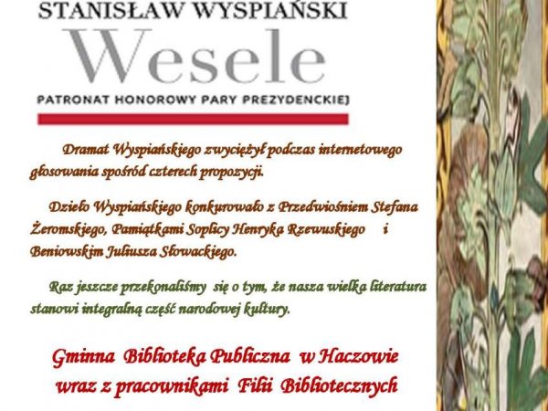 Narodowe Czytanie w naszych bibliotekach