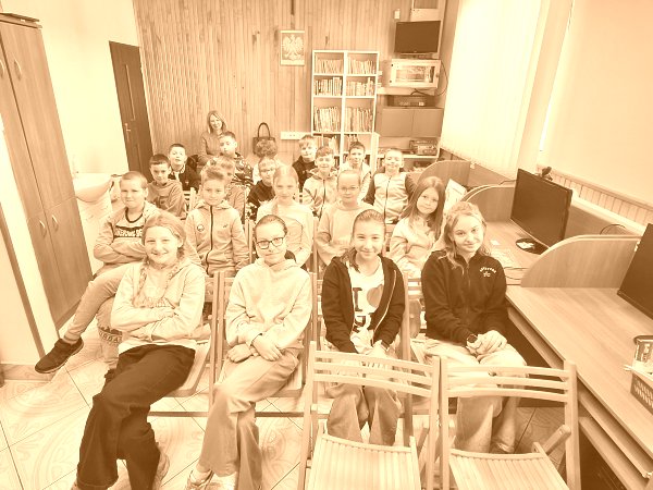 Lekcja biblioteczna w Bibliotece w Jasionowie