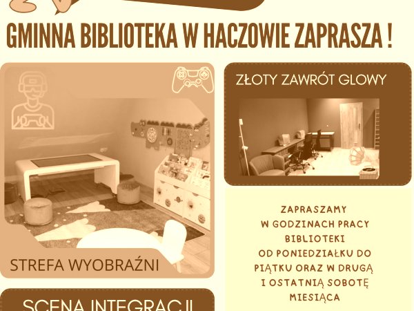 Biblioteka zaprasza na poddasze...