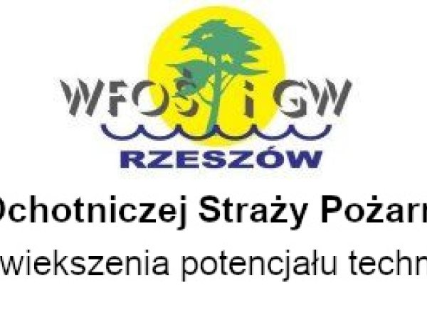 Informacja o projekcie z udziałem środków UE - OSP w Haczowie