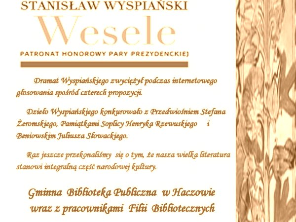 Narodowe Czytanie w naszych bibliotekach