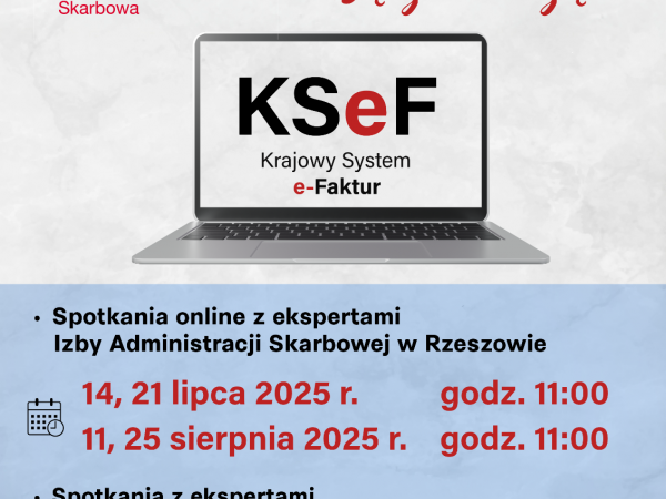 Krajowy System e-Faktur - spotkania informacyjne