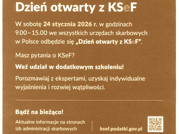 Dzień otwarty z KSeF - 24 stycznia