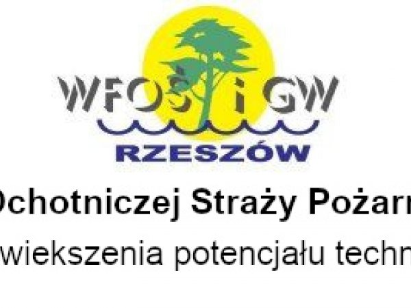 Informacja o projekcie z udziałem środków UE - OSP w Haczowie