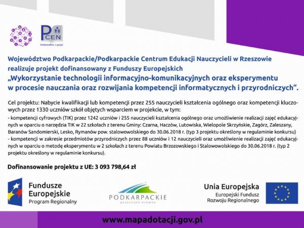 Wykorzystanie technologii informacyjno-komunikacyjnych oraz eksperymentu w procesie nauczania oraz rozwijania kompetencji informatycznych i przyrodniczych