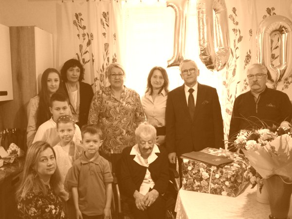 100. urodziny Pani Zofii Luteckiej