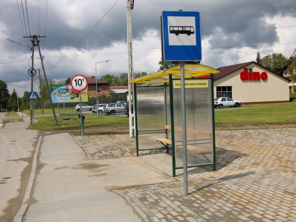 Inwestycje gminy Haczów 2025 – Wiaty przystankowe