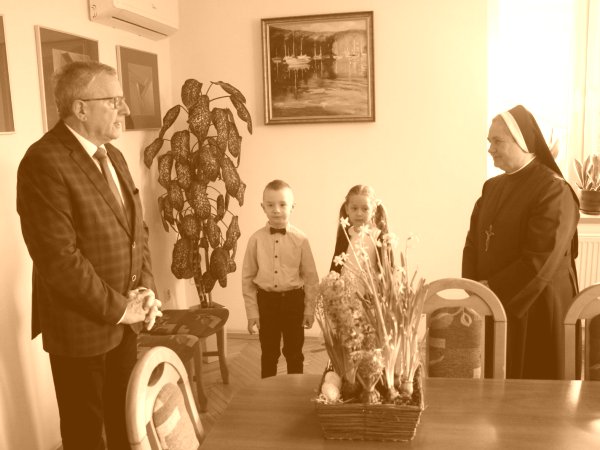 Przedszkolaki z Ochronki z Jasionowa z życzeniami