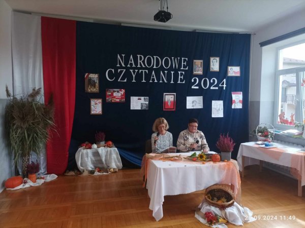 Narodowe Czytanie 2024 w Jabłonicy Polskiej