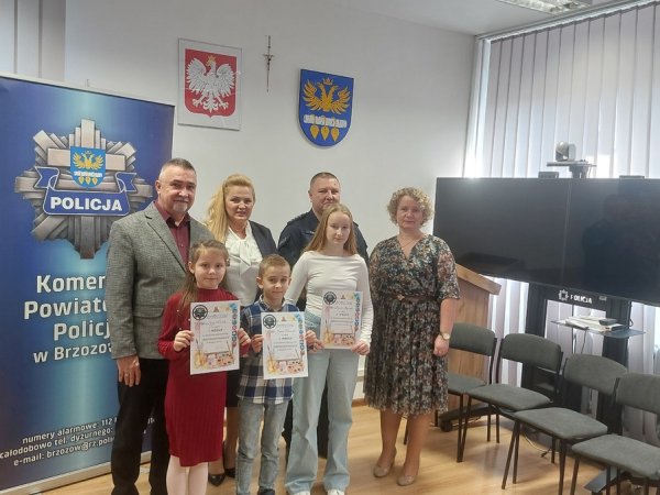 Rozstrzygnięcie Konkursu Plastycznego Bezpieczne Wakacje 2025