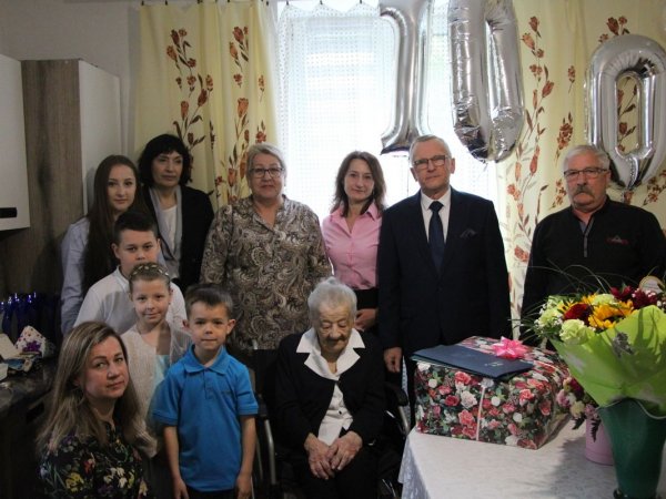100. urodziny Pani Zofii Luteckiej