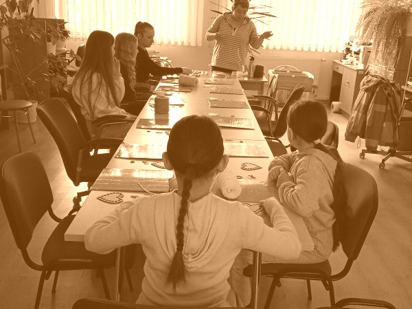 Ferie w bibliotece w Malinówce