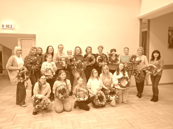 Wianki bożonarodzeniowe - warsztaty świąteczne