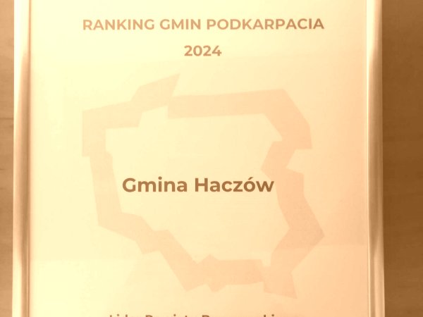 Gmina Haczów ponownie liderem powiatu brzozowskiego