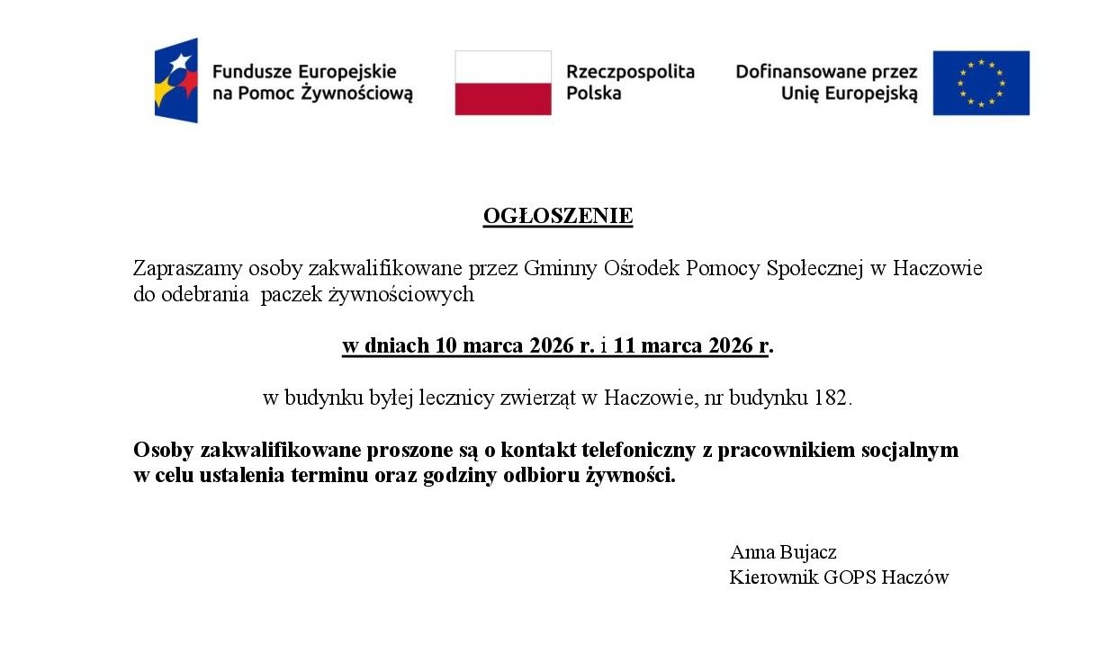 ogloszenie